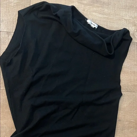 Helmut Lang Black Mini Dress size large - Picture 3 of 4